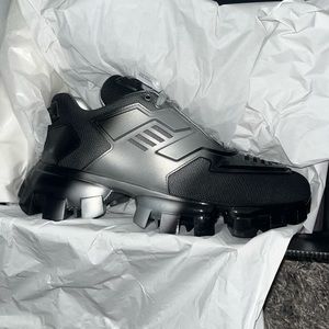 BRAND NEW PRADA CLOUD BUST SILVER AND BLACK